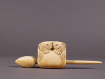 Antique Miscellaneous antique art collection return organic gem carving wood fish ornaments hard and delicate carving