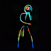 Douyin same style fluorescent stick dance night light childrens toys fluorescent dancing colorful night light stick clothes concert