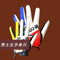 Golf gloves mens microfiber cloth Korea wear-resistant mens non-slip left hand single foreign trade defect summer breathable
