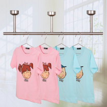 304 stainless steel extended clothes bar Package 25 fixed balcony top single pole drying Rod Yonggu hardware