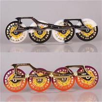 Colorful fang tooth knife holder Adult skates bracket Brake roller skates knife holder O in-line single row roller skates accessories