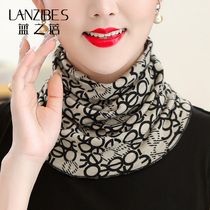 Bib pullover womens autumn and winter warm neck guard Korean version of decorative cold fake collar silk silk scarf wool scarf