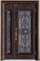 yadilo Yaemonle ZP-B-M111-Elegant Door Flower Glass Lighting Custom