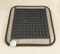 Jade cushion electric heating Tomalin germanium stone health cushion office heating chair cushion far infrared physiotherapy cushion