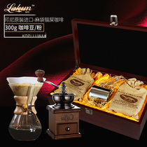 Indonesian original imported Bali civet coffee Kopi Luwak cat feces coffee bean powder freshly ground 300g