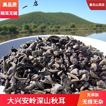 Northeast black fungus dry goods 500g super wild small flower specialty Black Hill autumn fungus small Bowl ear Heilongjiang rootless