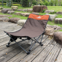 Outdoor portable recreational chair in two-use folding chair lunch chair fishing camping sand chair