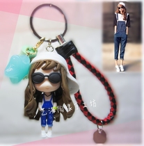 Special real-life keychain doll photo custom Q version doll pinched clay figure wax statue birthday gift