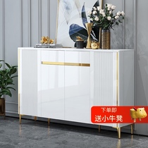 Light luxury shoe cabinet Household door entrance cabinet large-capacity paint entrance foyer cabinet Simple modern storage locker