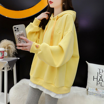 Pregnant womens clothing spring clothing 2022 new spring style small sub loose blouses jacket spring autumn gestation maternity dress with long section