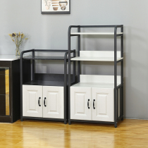 Kitchen shelf floor multi-layer microwave oven integrated shelf three-layer multifunctional rice cooker storage rack