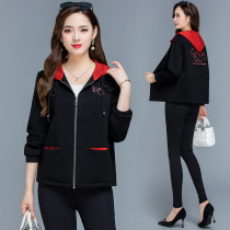 Hooded casual Korean coat womens short little man this year popular Lady foreign style 2021 Spring and Autumn New