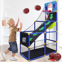 Basketball rack Childrens lifting basketball frame Basketball machine Boy toy small hanging basket Indoor home outdoor gift