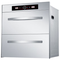 Shanmei good wife disinfection cabinet household embedded kitchen mosaic disinfection cupboard stainless steel embedded double layer