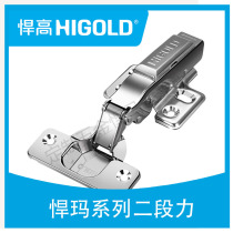 Hummer series cabinet closet door hinge damping hydraulic buffer kitchen hinge two-stage Force