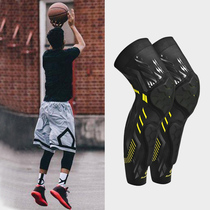 Crazy basketball knee pads honeycomb anti-collision knee sports leg guards leg socks long men and women breathable protective gear equipment