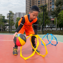 Crazy fans kuangmi basketball training equipment agile ball control breakthrough over the footsteps physical octagonal obstacles