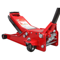 Changshu Tongrun double pump 3 tons low horizontal Jack 3T garage horizontal hydraulic jack for garage horizontal top auto protection