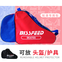 Adult roller skating bag children's large special roller skate storage bag backpack bag skating speed skating protective equipment