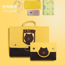 Apple macbookpro16 computer bag portable female 14 inch cute 15 6 Lenovo small new 13 inner bile bag