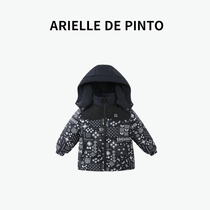 Surprise found designer brand] boy down jacket 2021 winter new children's foreign style jacket tide