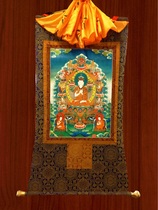 Tibet Yongzhong Bon hand-painted Thangka Liangmei Xinrao Jian ginseng Thangka Liangmei Master Thangka