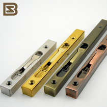 Italian Bunchamp double open primary-secondary door cassette slot 304 stainless steel dark bolt lengthened gold and silver ancient bronze color