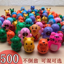 Cartoon tumbler desktop small toy pocket toys childrens educational toys leisure nostalgic gifts Net red pop style