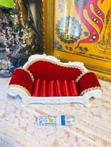 New sofa throne base Black single black double red single red double