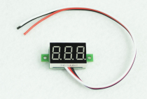 (V20D)0 36 inch LED three-wire DC DC0-100V digital voltage meter head