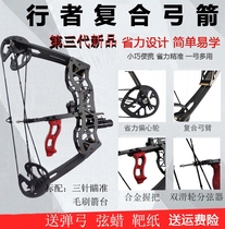 Small car-mounted compound bow and arrow fish Archer reverse pulley bow adult outdoor home bow and arrow competition sports