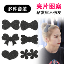 Korean version of hair sticky Liu Haitong Lady stickers broken hair artifact Net red headdress Velcro adult hair stickers broken hair stickers