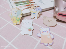 (Nitao c266) full 15 Ins jelly acrylic decorative pin cat baby bear baby pendant