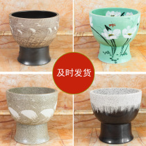 Jingdezhen ceramic one-piece new mop pool Balcony mop basin One-piece mop pool Large thickened mop pool