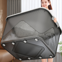 Jiao Hang Moisture-proof Large Capacity Container Box Transparent Household Clothing Box Package Box Medical Case