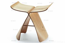 Butterfly Chair Nordic Modern Designer Creative Minima Fashion Fashion Changing Shoes Short Bench Day Style Solid Wood