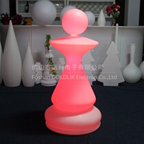 LED music furniture outdoor lawn luminous LED luminous chess custom light control music control