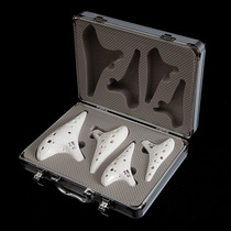 12-hole four-piece combination Ocarina pure white crack ac sf sg SC tune Ocarina welcome new group purchase
