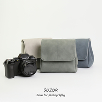 Camera bag micro single Sony ZV-E10 a7c Nikon ZFC Fuji XS10XT4 art photography bag simple liner