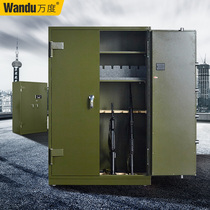  10000-degree thickened gun cabinet Ammunition cabinet Army weapon storage cabinet Bullet-proof anti-theft gun safe