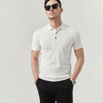 FACECITY Japan imported yarn summer polo shirt mens 2021 short-sleeved T-shirt top business fashion