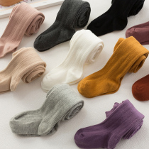 Girls pantyhose Spring and Autumn Childrens Leggings Winter Wear Cotton Baby Seamline Socks Baby Pties