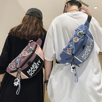 Boy Chest Bag Boomers Fashion Small Bag New Small Backpack Mens Casual Purse Female Schoolgirl Single Shoulder Diagonal Satchel Bag