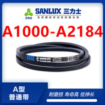Sanlix triangle belt narrow v belt type a 1000 to 2184 machine Black Belt B type C SPZ 3V XPB
