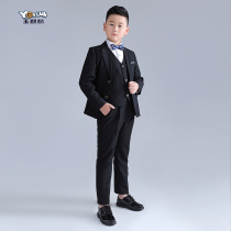 Boy suit suit autumn and winter big code flower boy dress CUHK Tong ga Obesity Tong Xiao Western suit jacket Spring and autumn children