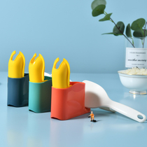 Creative cute home non-stick rice can be vertical rice cooker serving rice spoon rack to serve rice scoop rice shovel storage rack