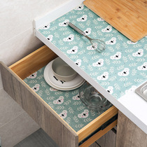 Kitchen drawer mat can be cut drawer paper shoe cabinet printing non-slip oil-proof and moisture-proof mat cabinet mat waterproof pad