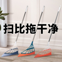 Black technology sweeping broom Toilet wiper Magic broom universal silicone to scrape hair artifact