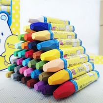 True color monochrome oil painting stick Monochrome 12 crayons commonly used colors red yellow green and white oil painting stick