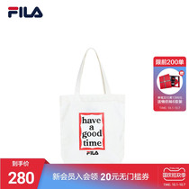 FILA × have a good time FILA mens and womens bag 2021 autumn and winter New canvas handbag